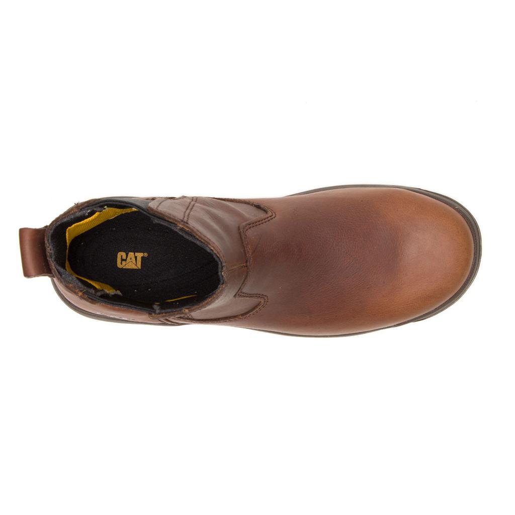 Caterpillar Abbey Steel Toe Acél Orrú Csizma Női Barna | 6054-FPWNC