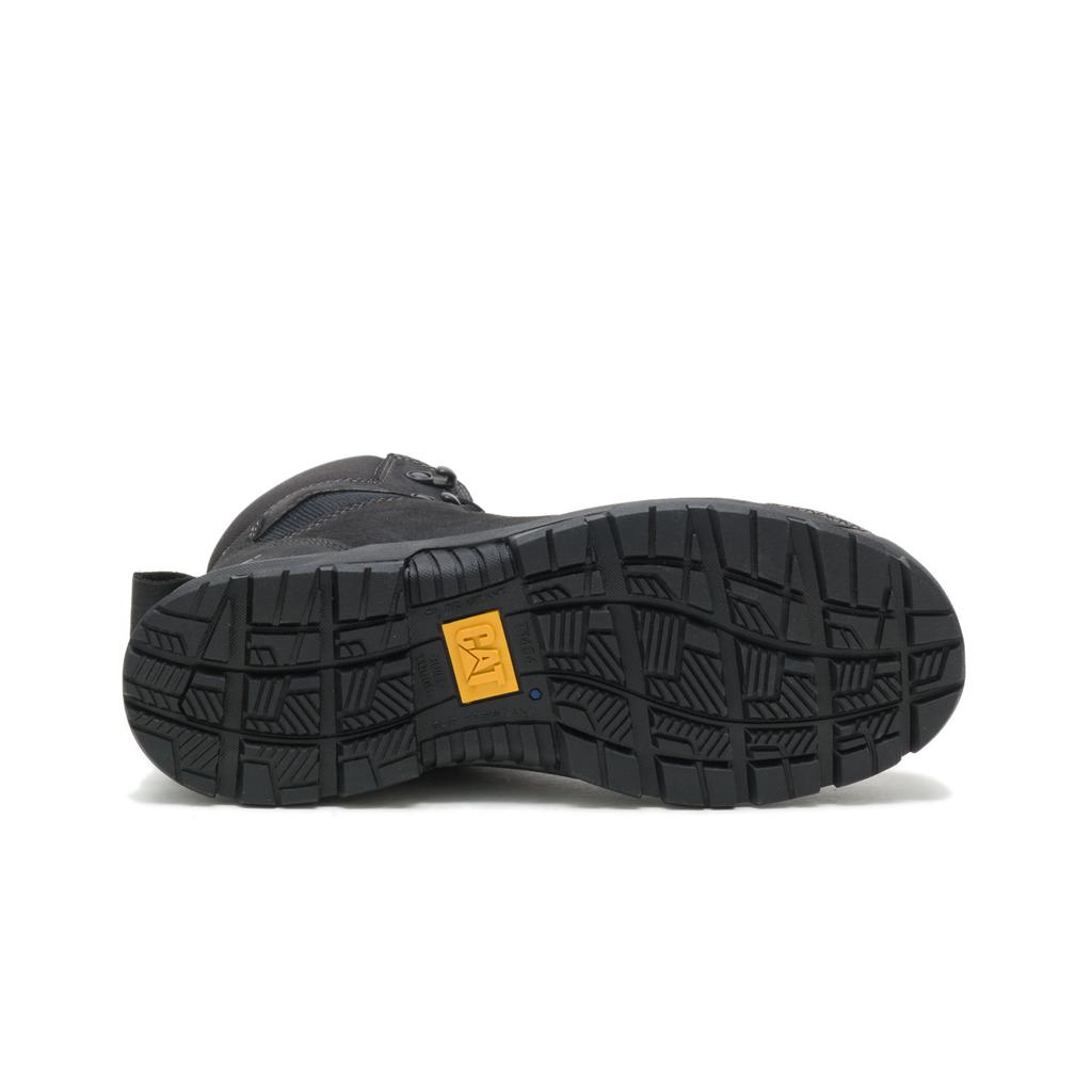 Caterpillar Accomplice X Waterproof Steel Toe Acél Orrú Csizma Férfi Fekete | 2879-TWPHI