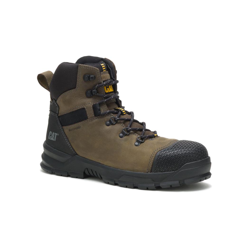 Caterpillar Accomplice X Waterproof Steel Toe Acél Orrú Csizma Férfi Mély | 2946-KHVBE