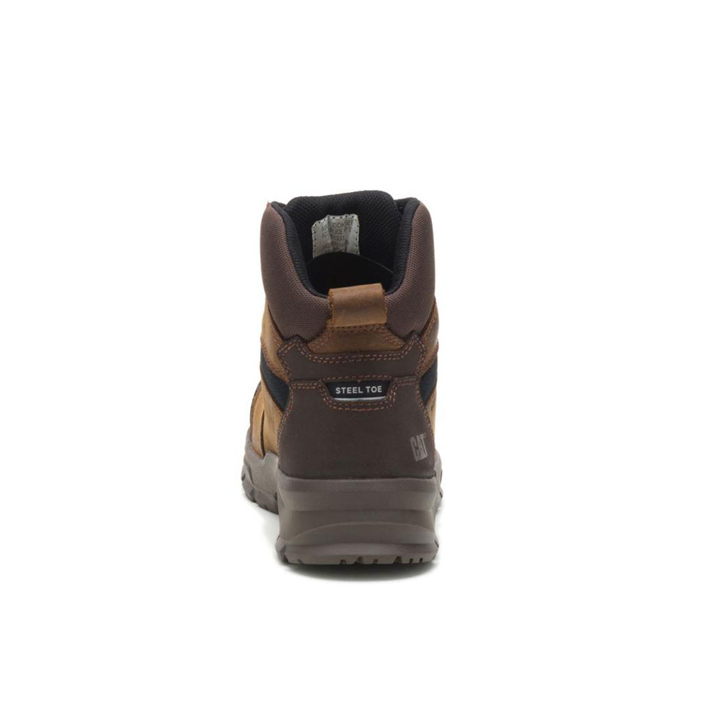 Caterpillar Accomplice X Waterproof Steel Toe Munkabakancs Férfi Barna | 3082-DZAQI