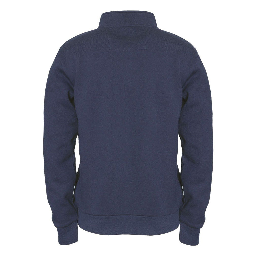 Caterpillar Ag 1/4 Zip Pull Over Jumper Fleeces Férfi Kék | 2568-BSNAH