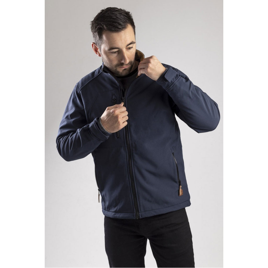 Caterpillar Ag Softshell Kabát Férfi Kék | 1847-TRGMN