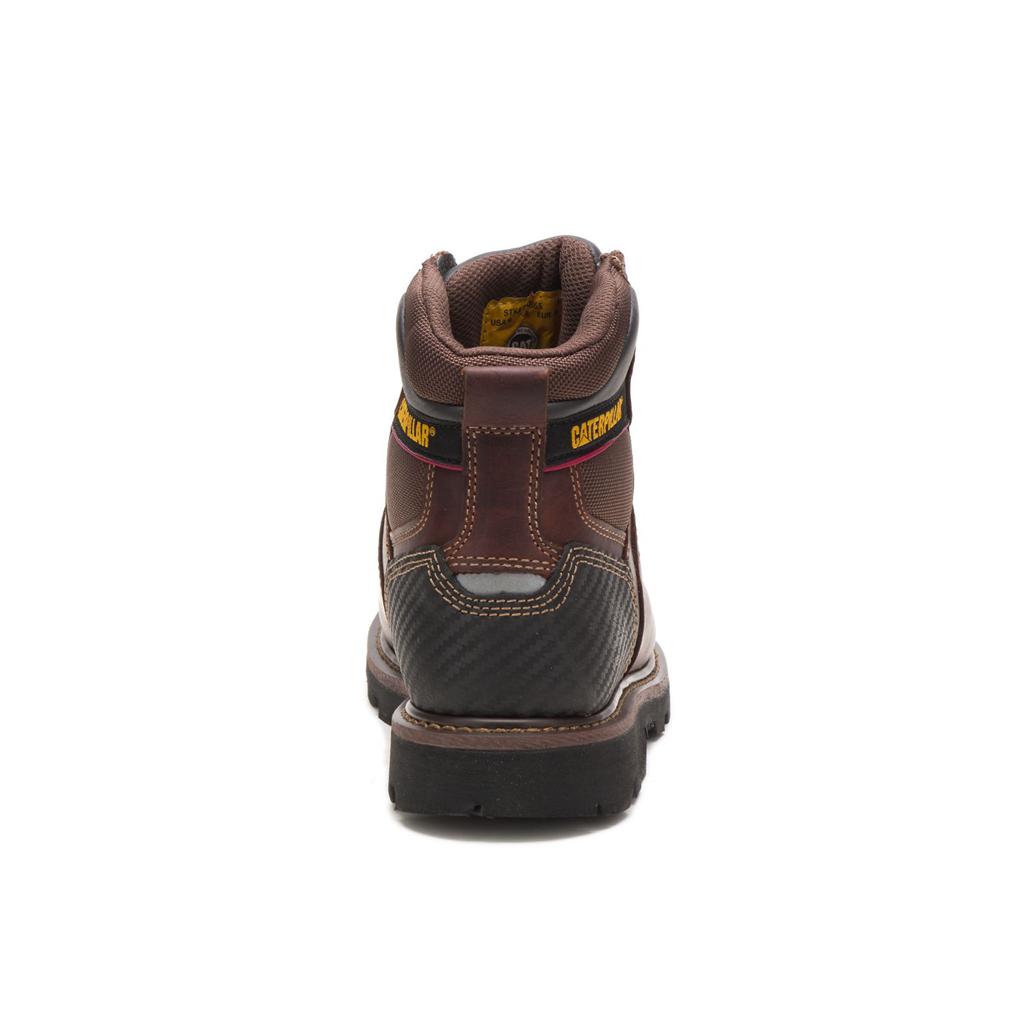 Caterpillar Alaska 2.0 Steel Toe Acél Orrú Csizma Férfi Barna | 9378-OSTQE