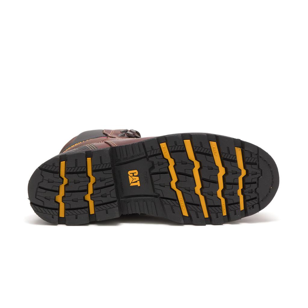 Caterpillar Alaska 2.0 Steel Toe Acél Orrú Csizma Férfi Barna | 9378-OSTQE