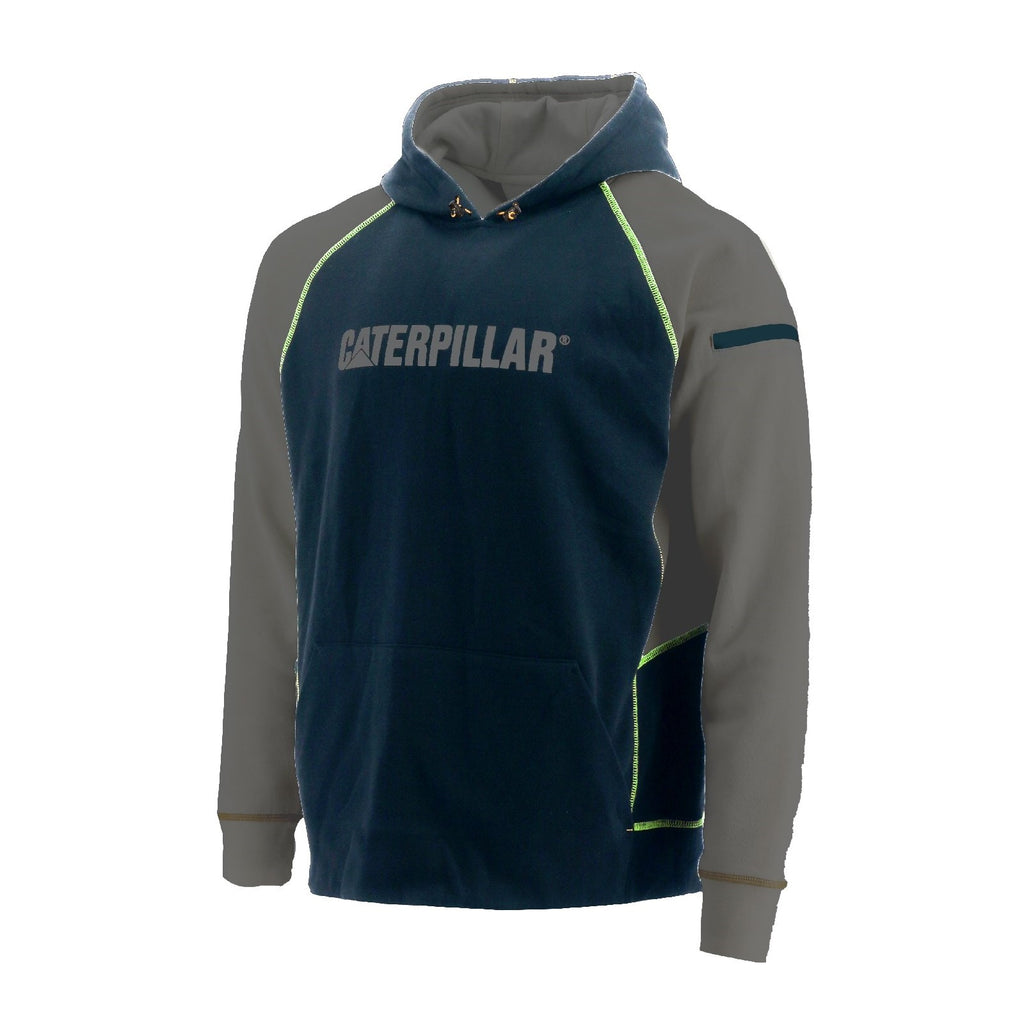 Caterpillar Apollo Munka Hoodie Pulóverek Férfi Sötétszürke | 1925-AHRKF