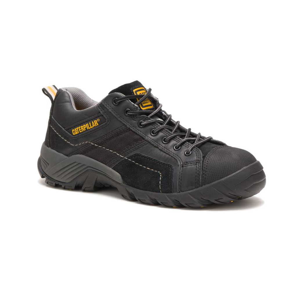 Caterpillar Argon Composite Toe Munkabakancs Férfi Fekete | 0168-SHKJX