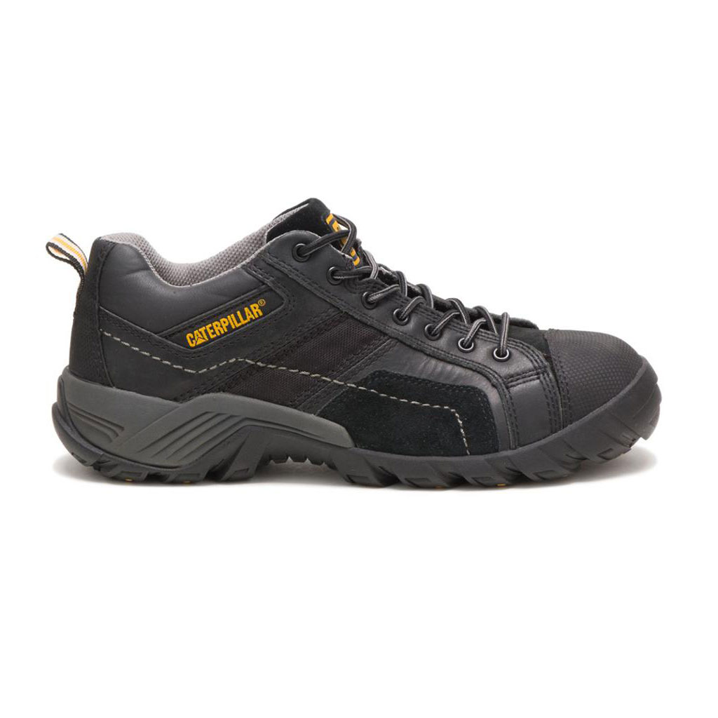 Caterpillar Argon Composite Toe Munkabakancs Férfi Fekete | 0168-SHKJX