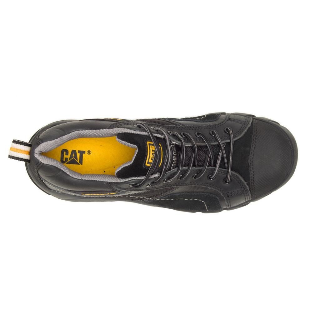 Caterpillar Argon Composite Toe Munkacipő Férfi Fekete | 8479-WPGVN