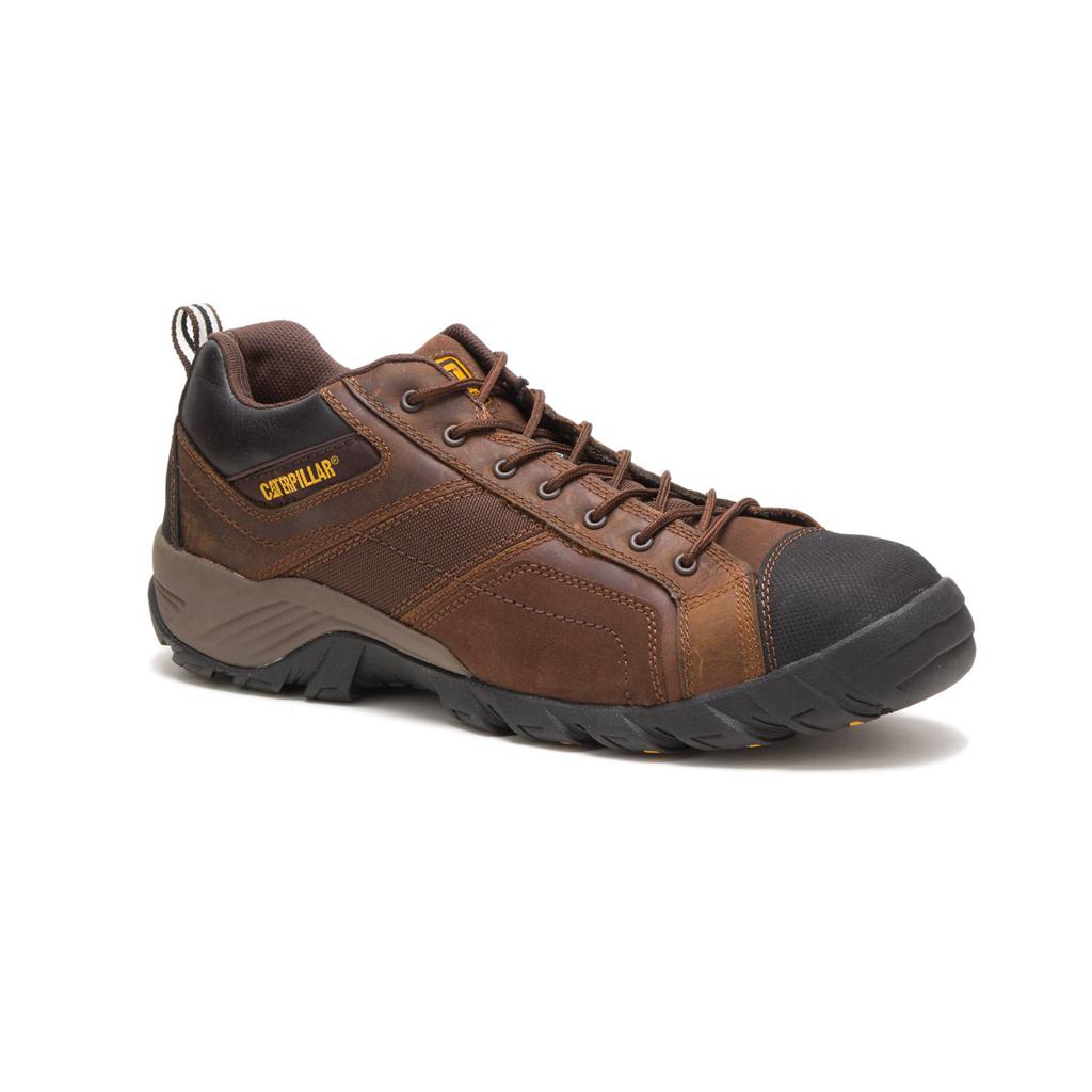 Caterpillar Argon Composite Toe Tornacipő Férfi Sötétbarna | 4261-VFUOW