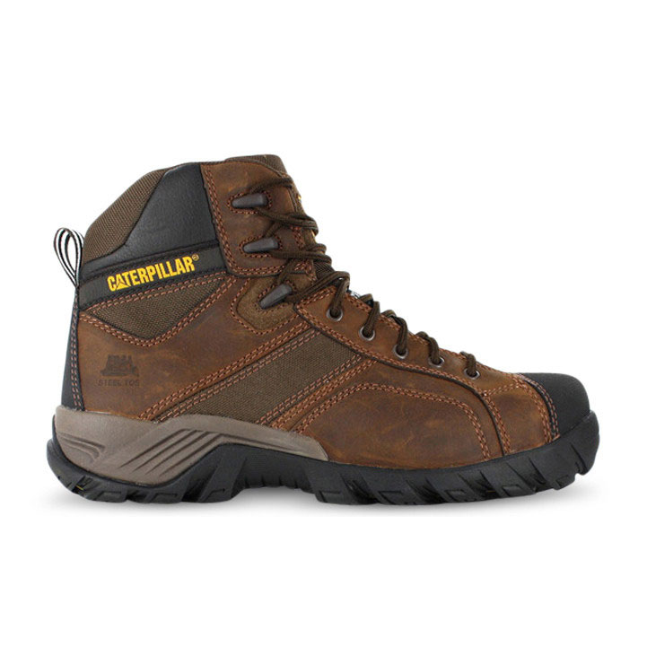 Caterpillar Argon Zip Steel Munkabakancs Férfi Barna | 0238-BVEQS