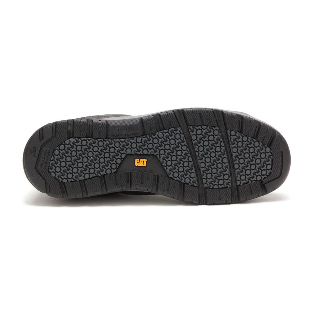 Caterpillar Brode Steel Toe Munkabakancs Férfi Fekete | 5308-YGCOK