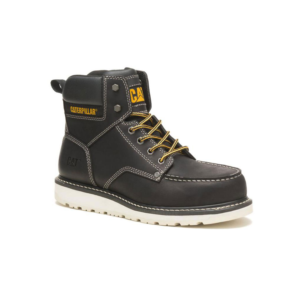 Caterpillar Calibrate Steel Toe Munkabakancs Férfi Fekete | 1470-FTSKA