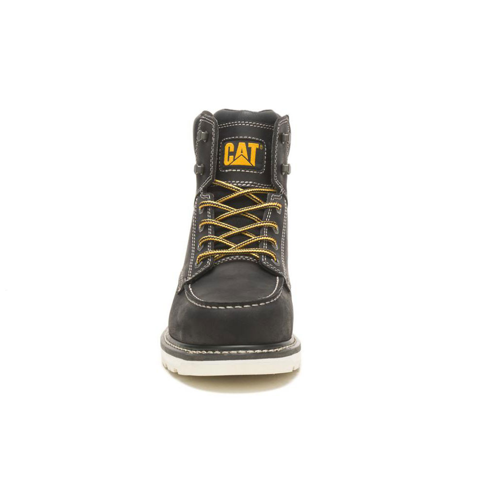 Caterpillar Calibrate Steel Toe Munkabakancs Férfi Fekete | 1470-FTSKA