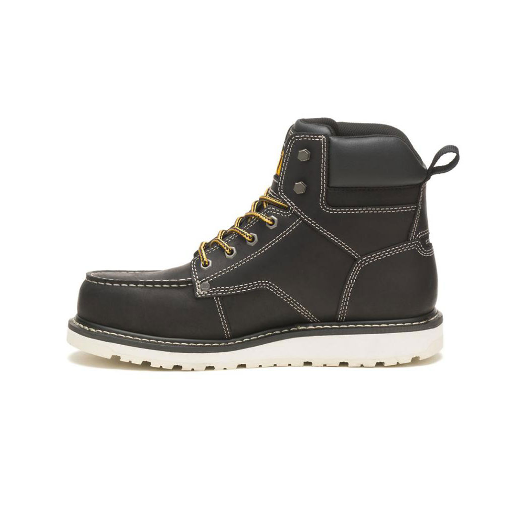 Caterpillar Calibrate Steel Toe Munkabakancs Férfi Fekete | 1470-FTSKA