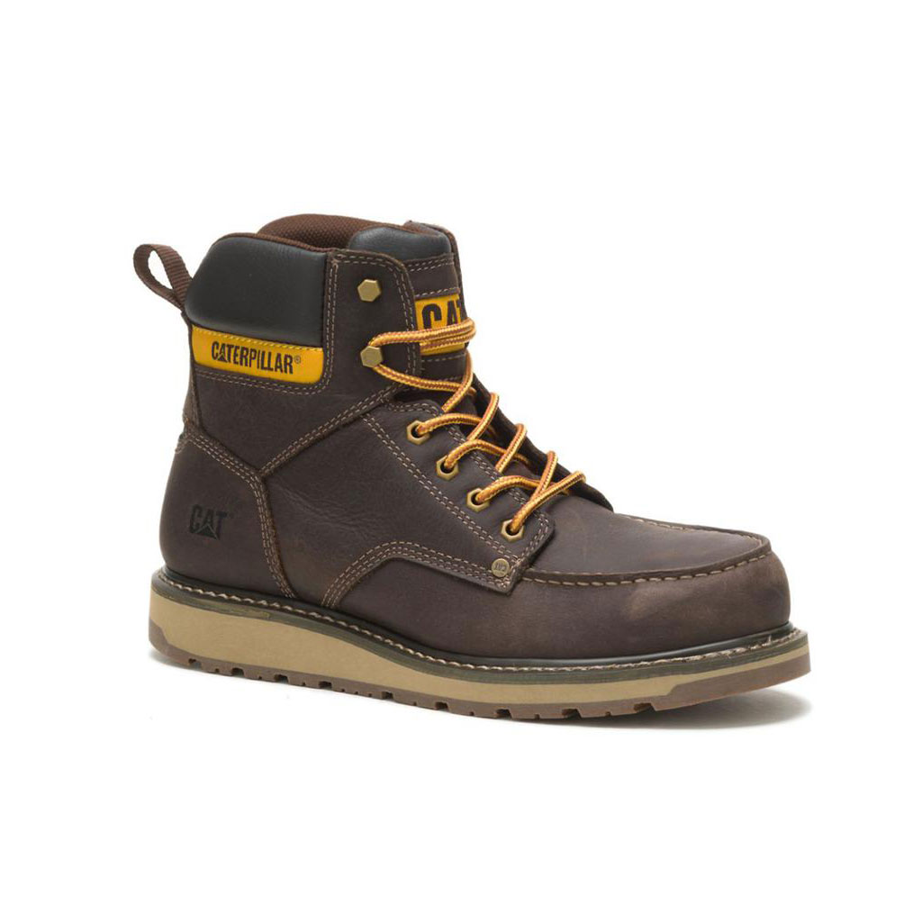 Caterpillar Calibrate Steel Toe Munkabakancs Férfi Barna | 2978-MTKYE