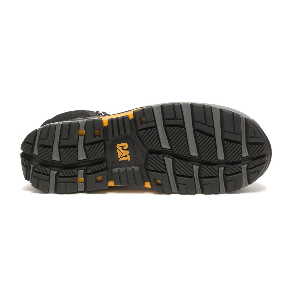 Caterpillar Cat Edge Waterproof Nano Toe Munkabakancs Férfi Fekete | 7431-WGYPF