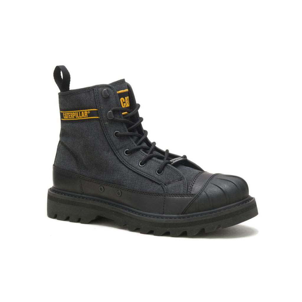 Caterpillar Cat Footwear X Nigel Cabourn Omaha Alkalmi Csizma Férfi Fekete | 1874-KHMRX