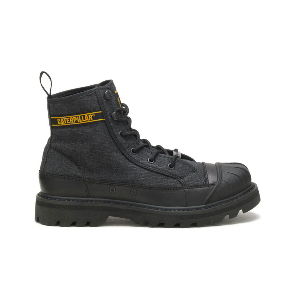 Caterpillar Cat Footwear X Nigel Cabourn Omaha Alkalmi Csizma Férfi Fekete | 1874-KHMRX