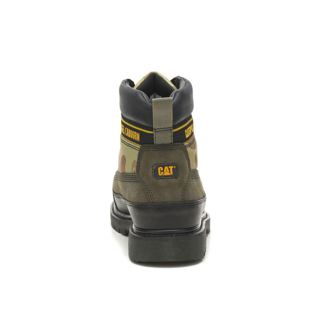 Caterpillar Cat Footwear X Nigel Cabourn Utah Alkalmi Csizma Férfi Zöld Fekete | 4832-OEQJY