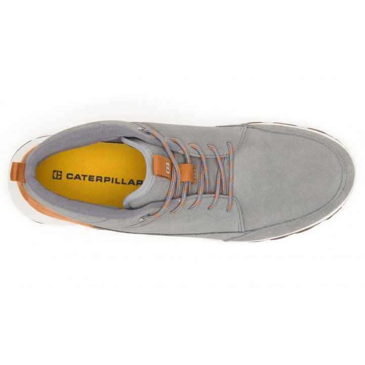 Caterpillar Code Quest Mid Tornacipő Férfi Medium Charcoal | 6937-OJFBV