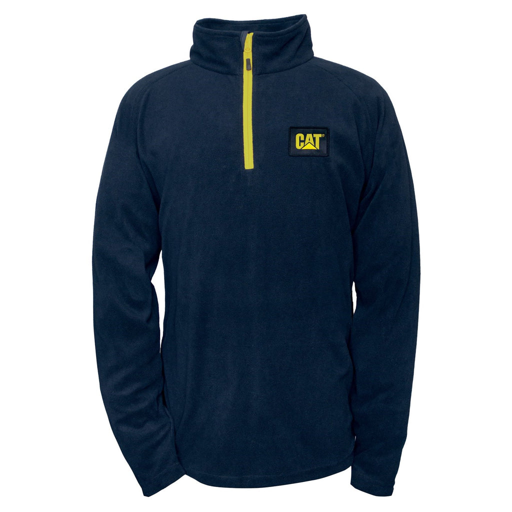 Caterpillar Concord Fleece Pullover Pulóverek Férfi Sötétkék | 0596-ZVGIE