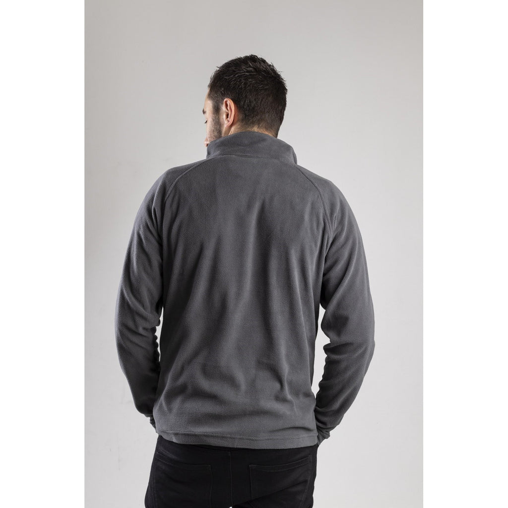 Caterpillar Concord Fleece Pullover Pulóverek Férfi Sötétszürke | 4576-TFGDK