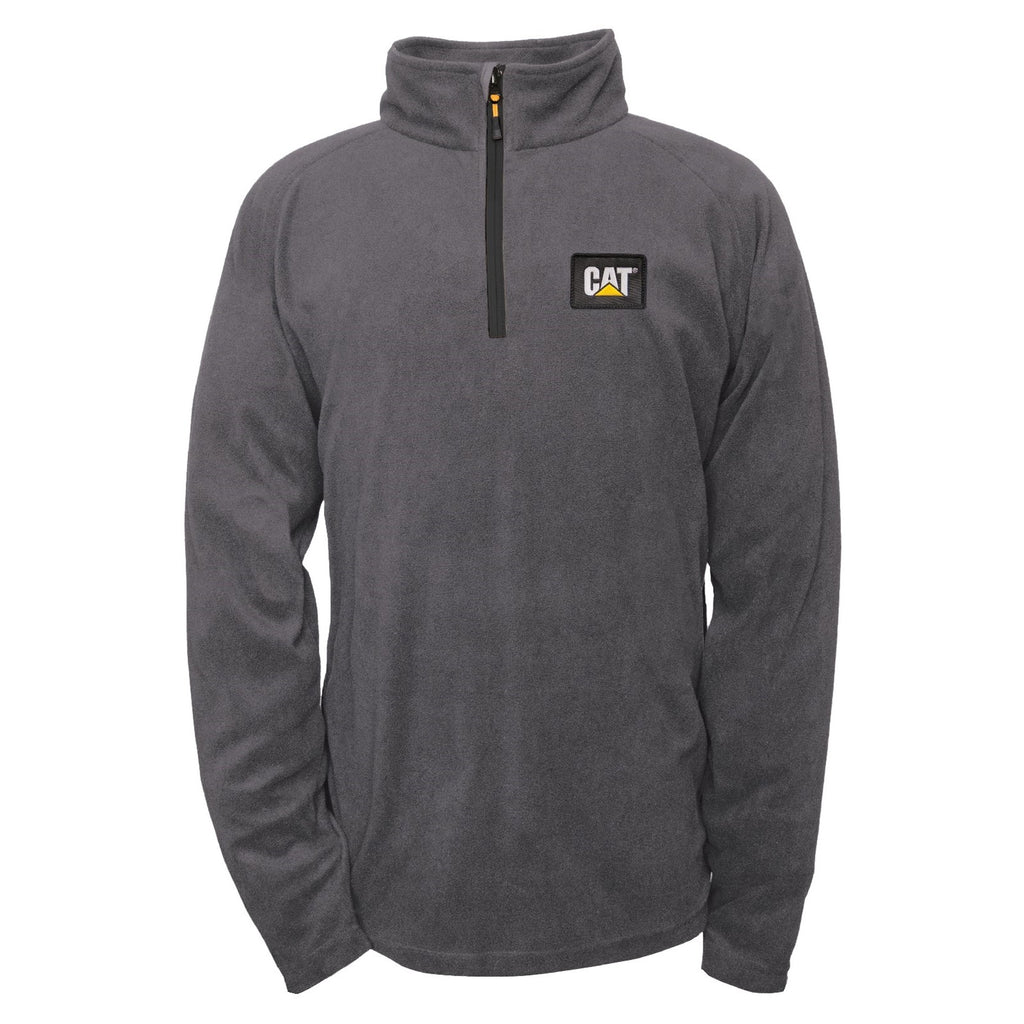 Caterpillar Concord Fleece Pullover Pulóverek Férfi Sötétszürke | 4576-TFGDK