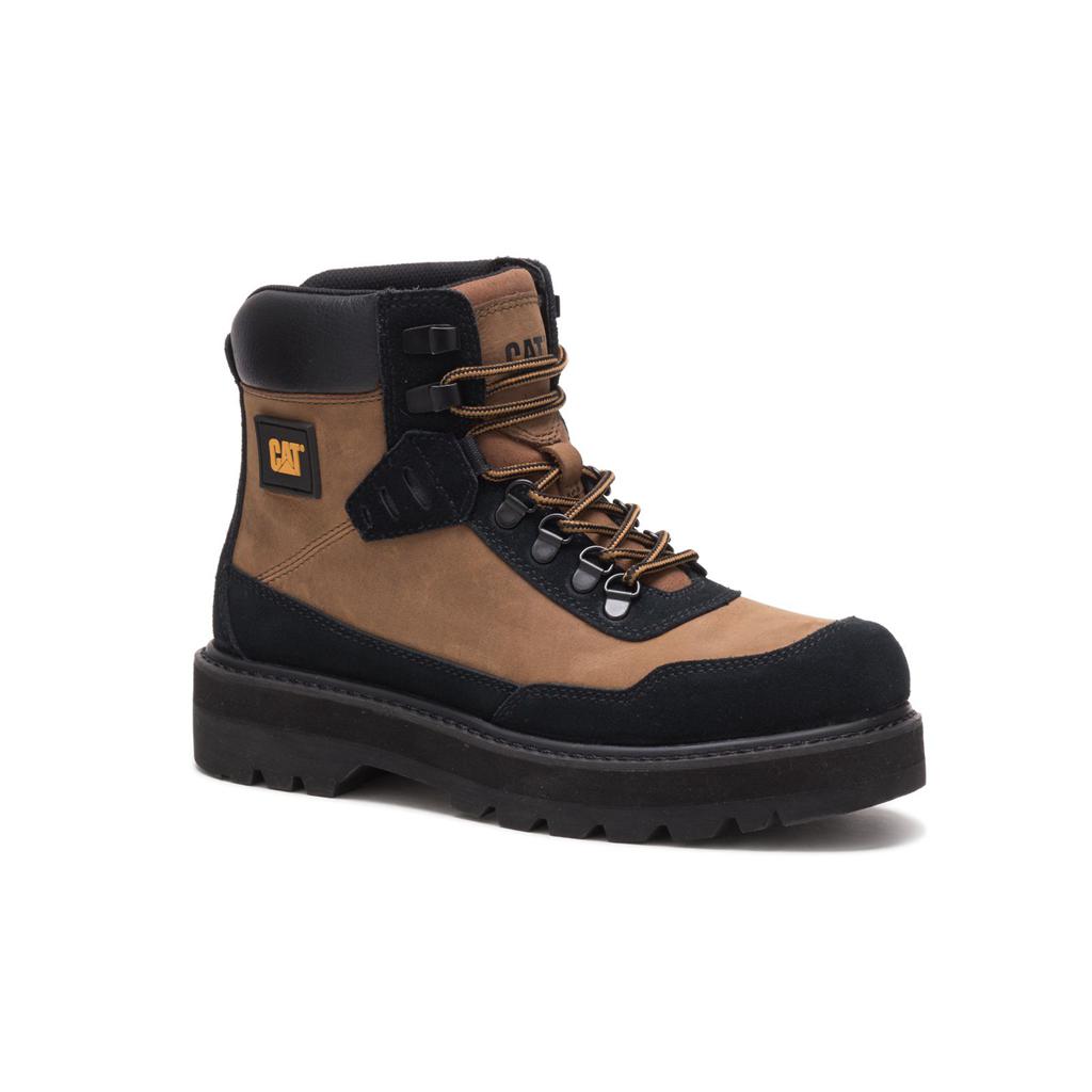 Caterpillar Conquer 2.0 Alkalmi Csizma Férfi Brown/Black | 4812-LVHJW