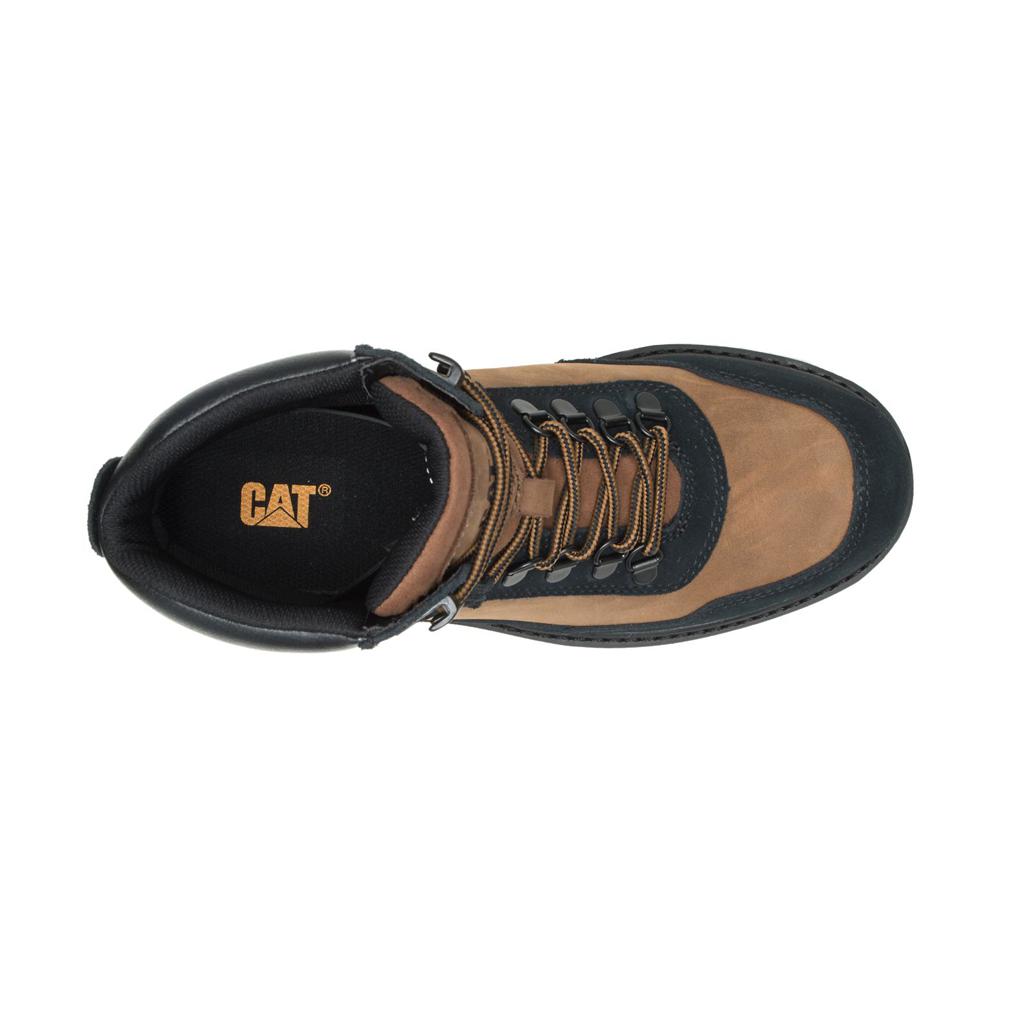 Caterpillar Conquer 2.0 Alkalmi Csizma Férfi Brown/Black | 4812-LVHJW