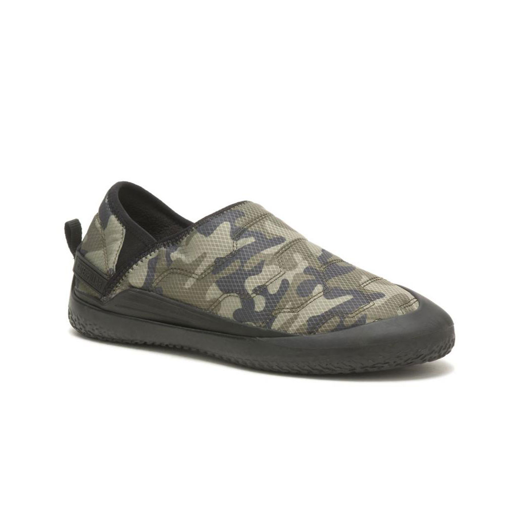 Caterpillar Crossover Slip Ons Férfi Camo | 4968-LVSWR