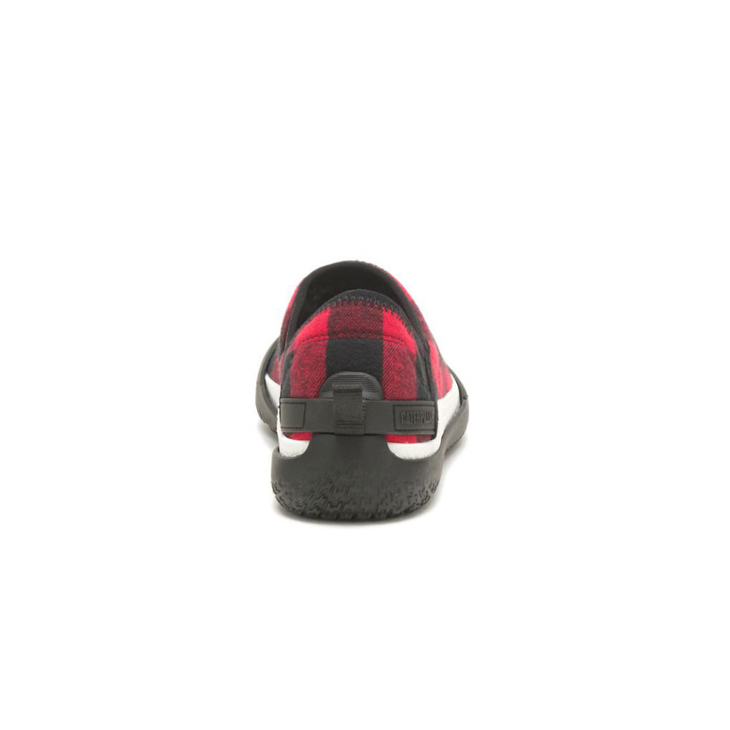 Caterpillar Crossover Slip Ons Férfi Piros | 9305-MCRAY