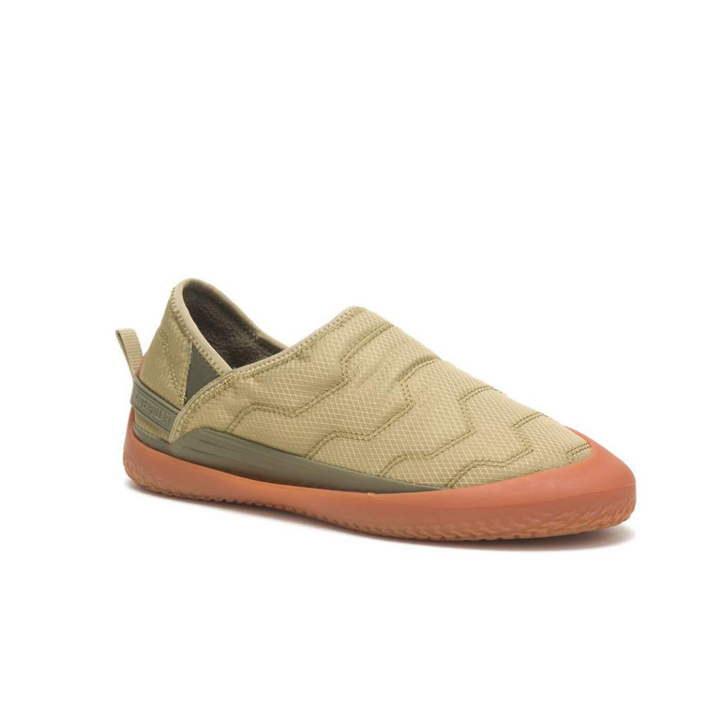 Caterpillar Crossover Slip Ons Férfi Zöld | 6527-YSQCV