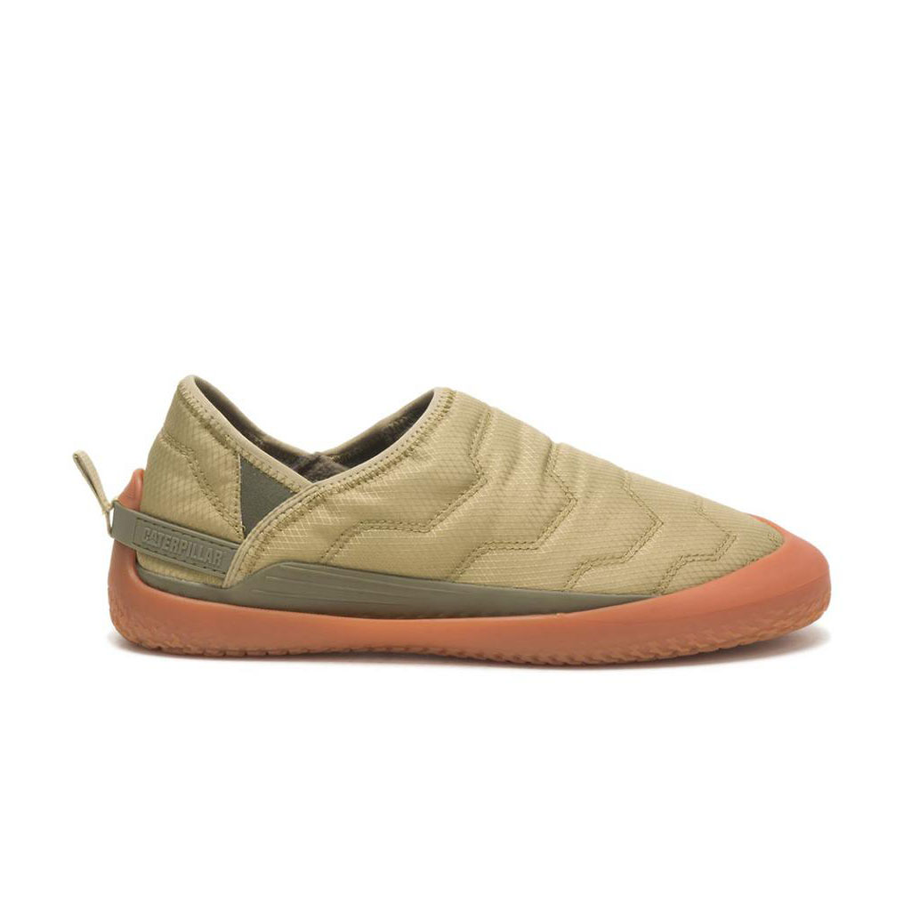 Caterpillar Crossover Slip Ons Férfi Zöld | 6527-YSQCV