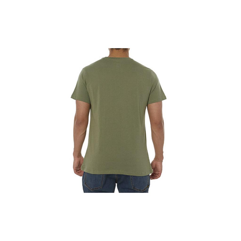 Caterpillar Earth Cat Fill T-Shirts Férfi Zöld | 0987-LGNOU