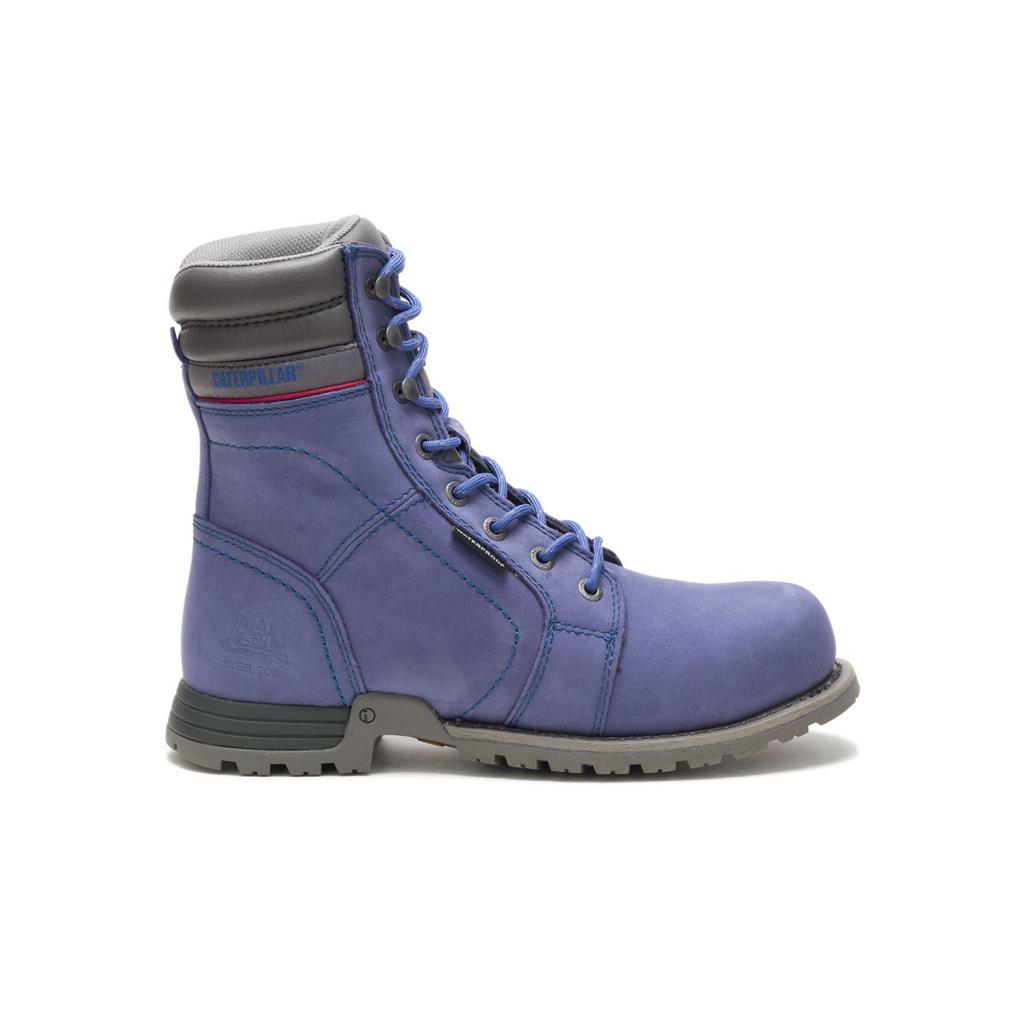 Caterpillar Echo Waterproof Steel Toe Acél Orrú Csizma Női Lila | 4231-LUIJW