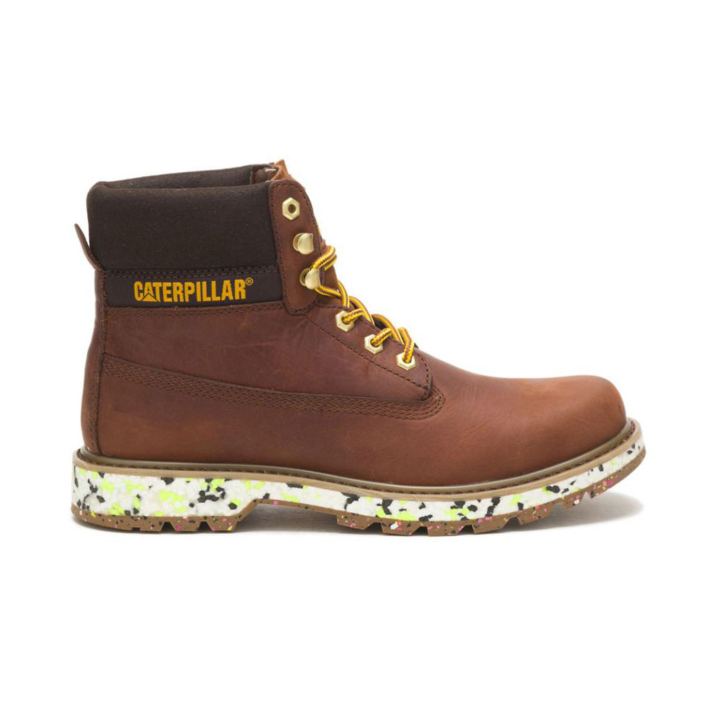 Caterpillar Ecolorado Alkalmi Csizma Férfi Barna | 0187-FOYKZ