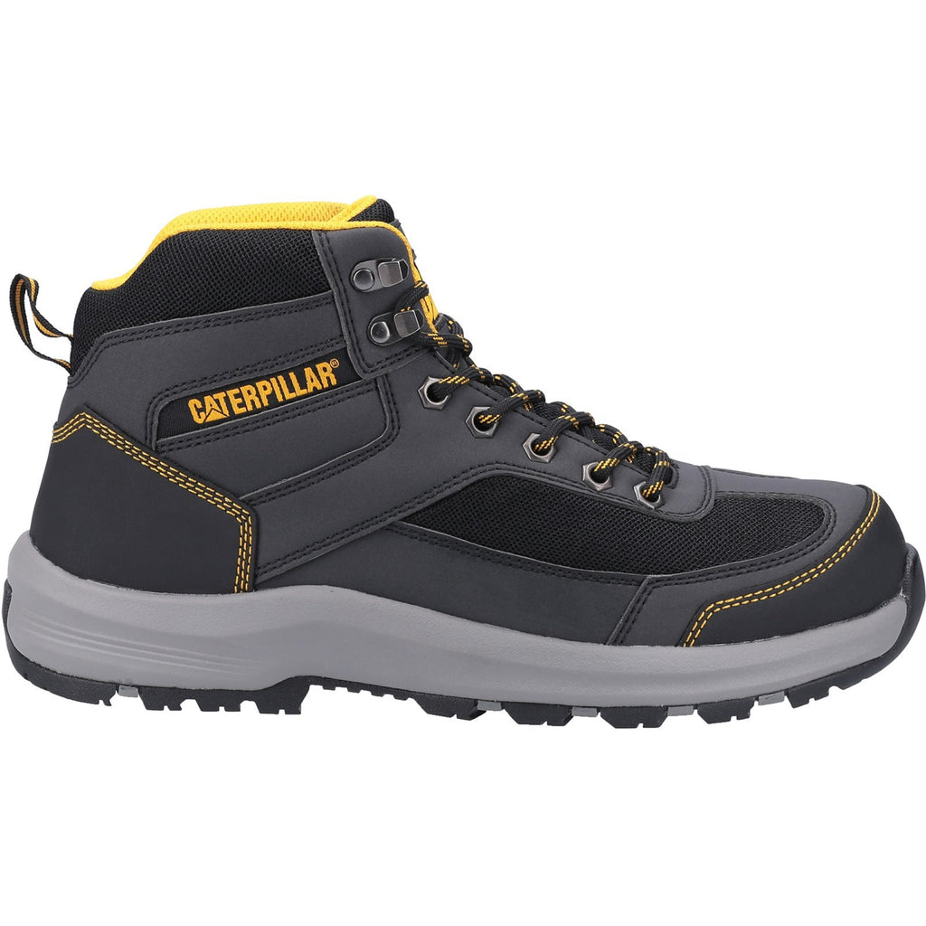 Caterpillar Elmore Mid Hiker S1 Munkavédelmi Bakancs Férfi Szürke | 7864-DCWBF