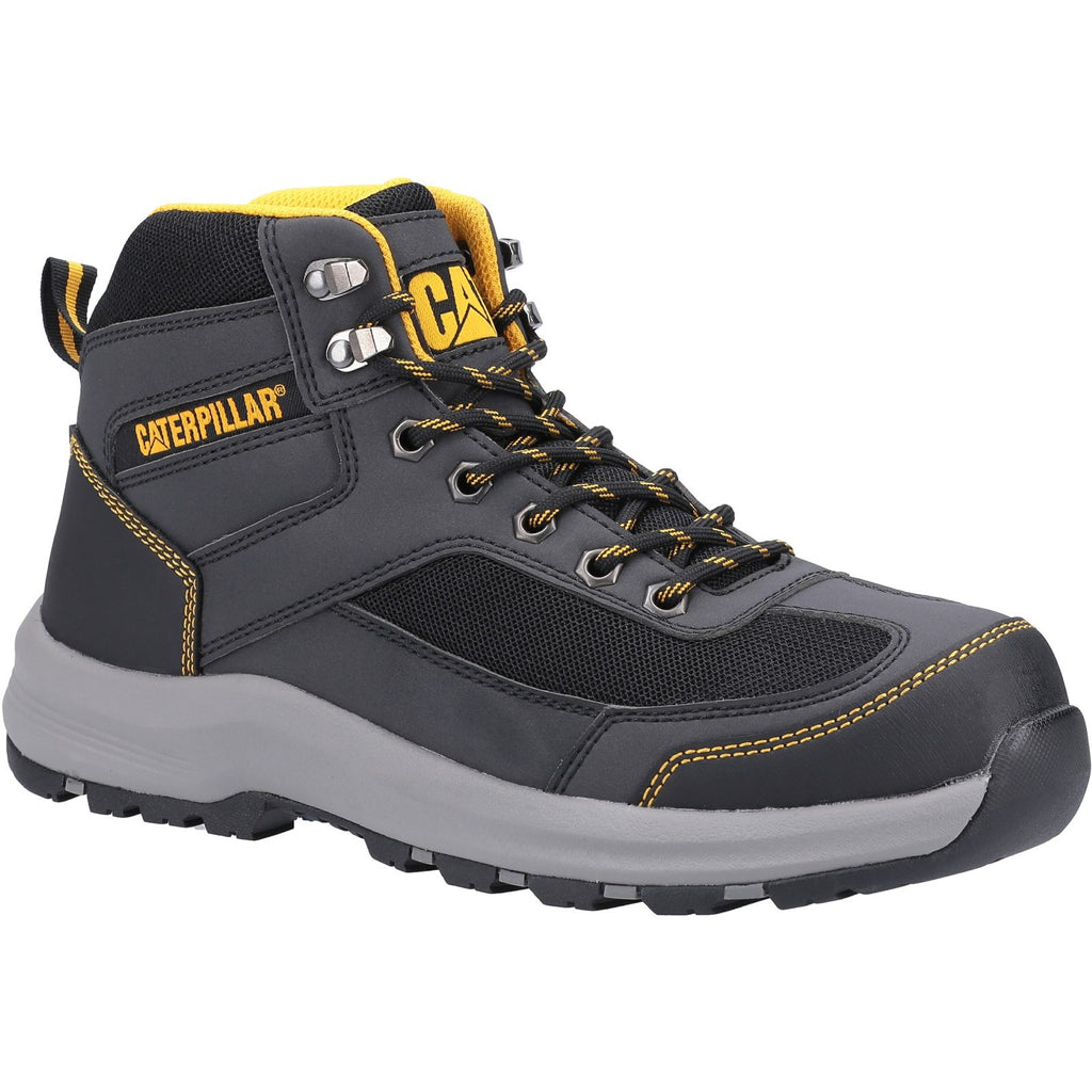 Caterpillar Elmore Mid Hiker S1 Munkavédelmi Bakancs Férfi Szürke | 7864-DCWBF