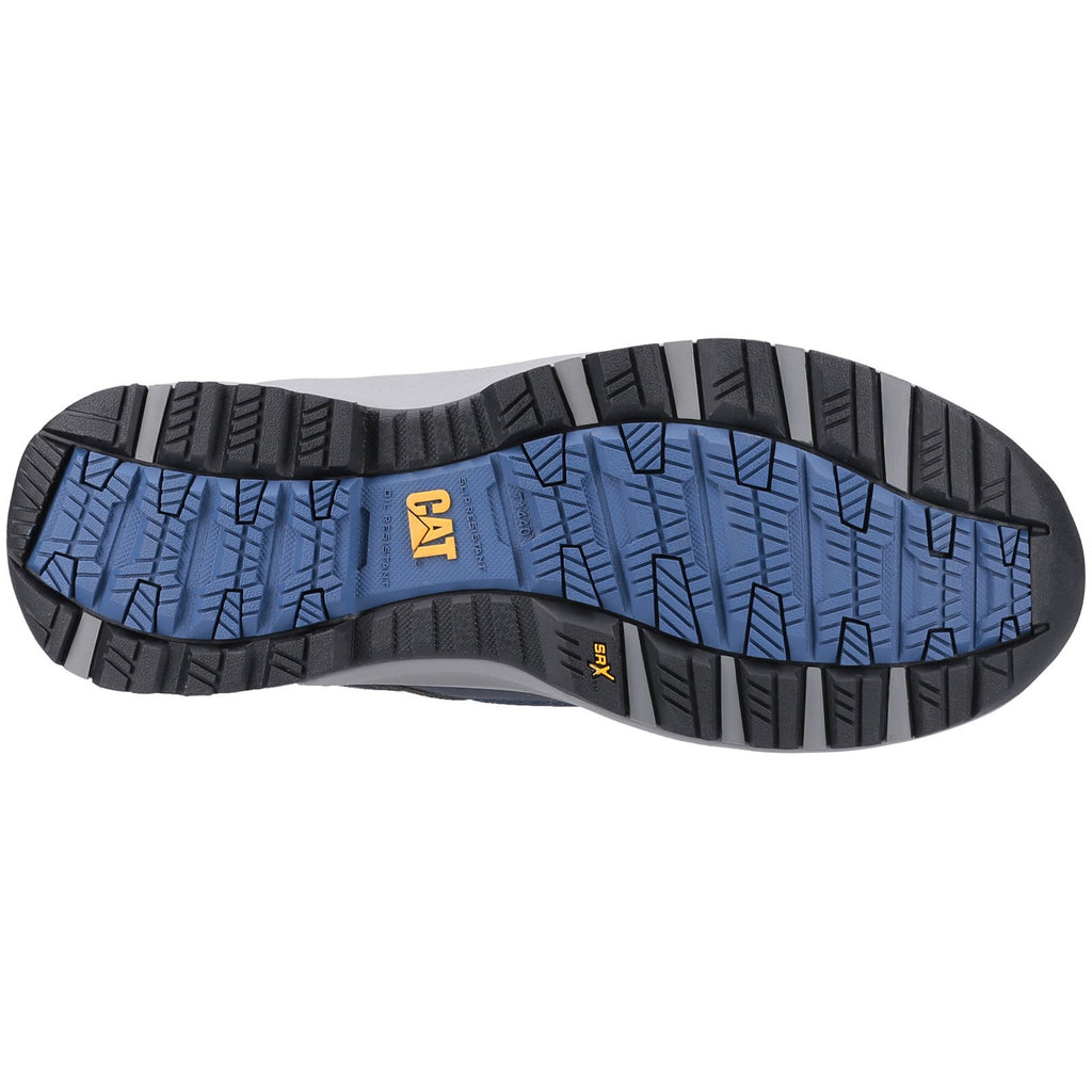 Caterpillar Elmore Mid Hiker S1 Munkavédelmi Bakancs Férfi Sötétkék | 8341-QHODY