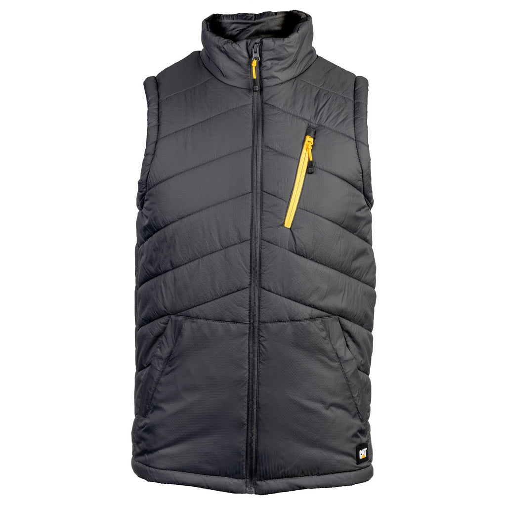 Caterpillar Essentials Body Warmer Szigetelt Mellények Férfi Sötétszürke | 1403-VAXRE