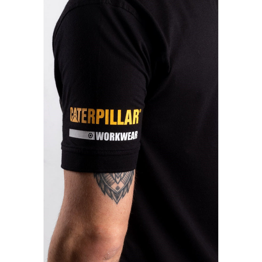 Caterpillar Essentials Polo Pólóing Férfi Fekete | 1754-CEWKP