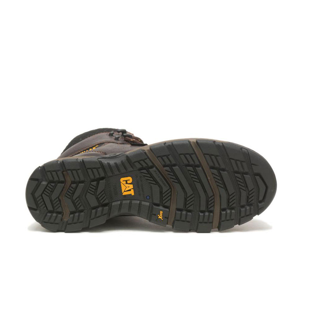 Caterpillar Excavator Superlite Cool Carbon Composite Toe Munkabakancs Női Sötétbarna | 1794-YZWSV