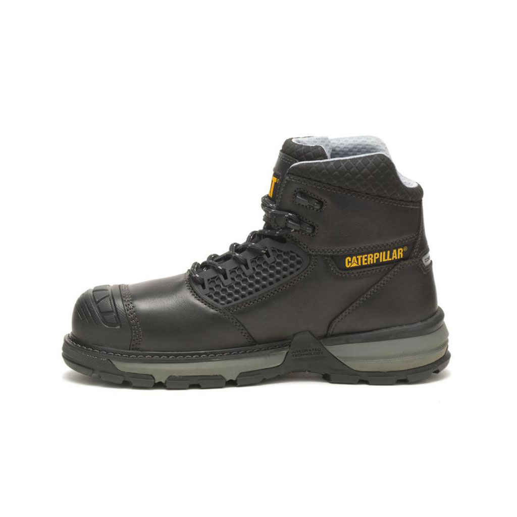 Caterpillar Excavator Superlite Cool Carbon Composite Toe Munkabakancs Férfi Fekete | 2394-MICLT