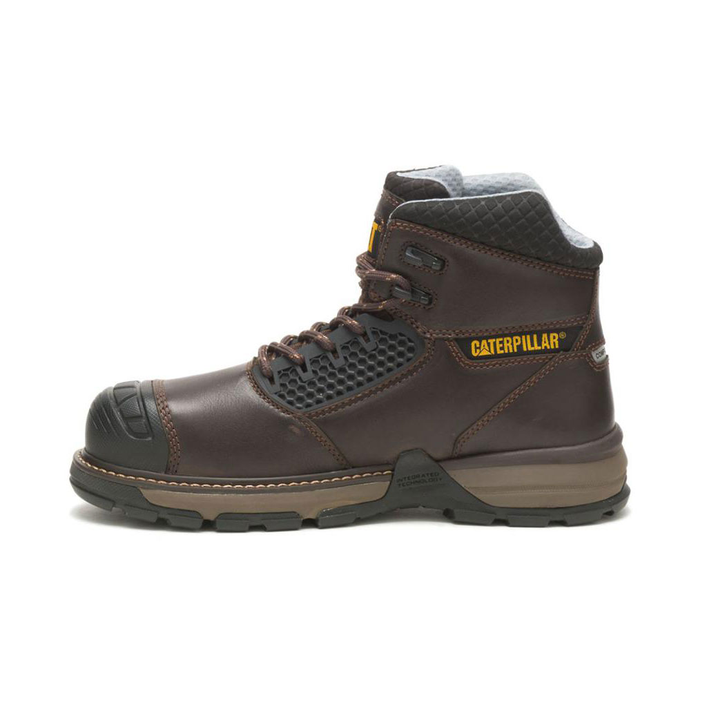 Caterpillar Excavator Superlite Cool Carbon Composite Toe Munkabakancs Férfi Sötétbarna | 4937-AXRZU