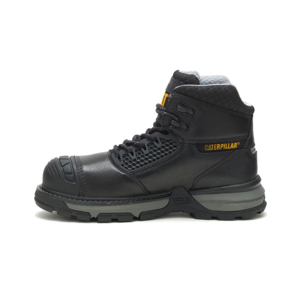 Caterpillar Excavator Superlite Cool Carbon Composite Toe Slip Resistant Footwear Női Fekete | 5674-UKXBZ