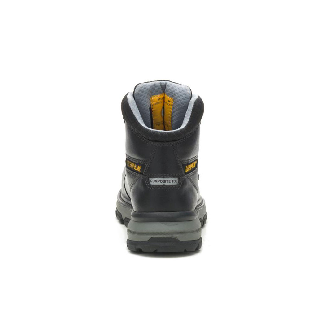 Caterpillar Excavator Superlite Cool Carbon Composite Toe Slip Resistant Footwear Női Fekete | 5674-UKXBZ