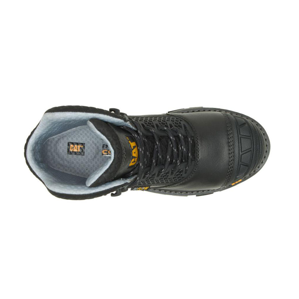 Caterpillar Excavator Superlite Cool Carbon Composite Toe Slip Resistant Footwear Női Fekete | 5674-UKXBZ