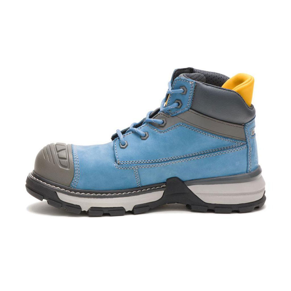 Caterpillar Excavator Superlite Waterproof Carbon Composite Toe Slip Resistant Footwear Női Kék | 2813-HOITA