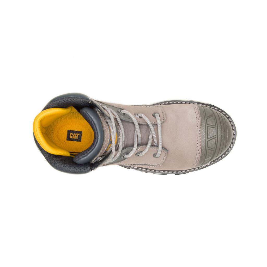 Caterpillar Excavator Superlite Waterproof Nano Toe Munkabakancs Női Khaki | 3542-MXWBC