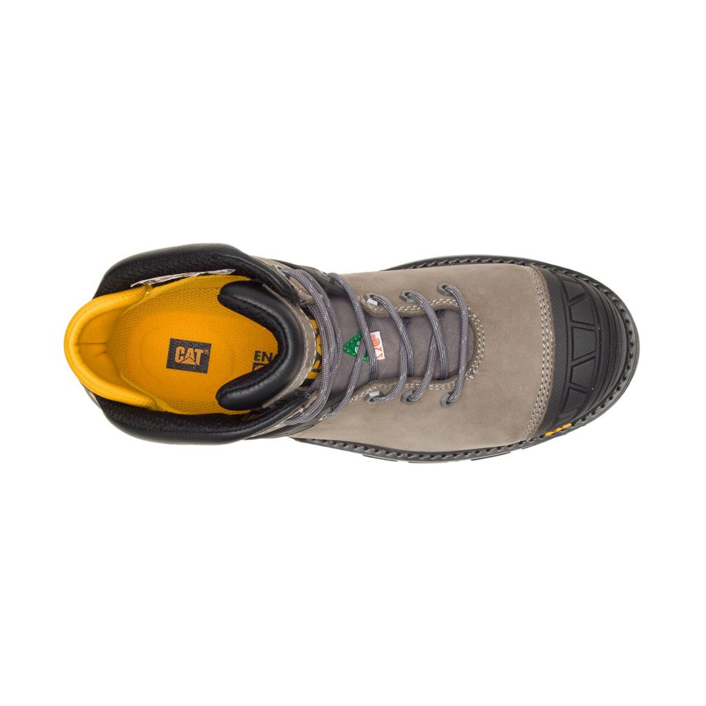 Caterpillar Excavator Superlite Waterproof Nano Toe Csa Munkabakancs Férfi Barna | 3984-ZCGDA